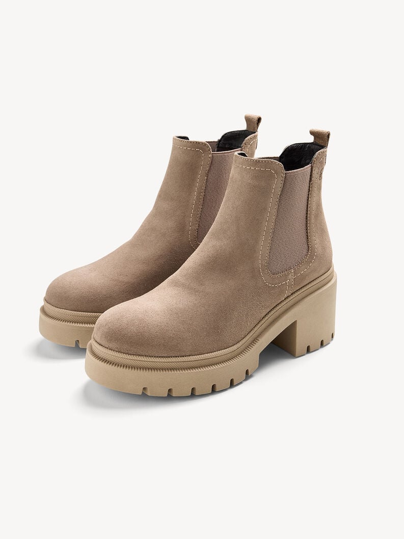 Tamaris Leder Chelsea Boot - Braun