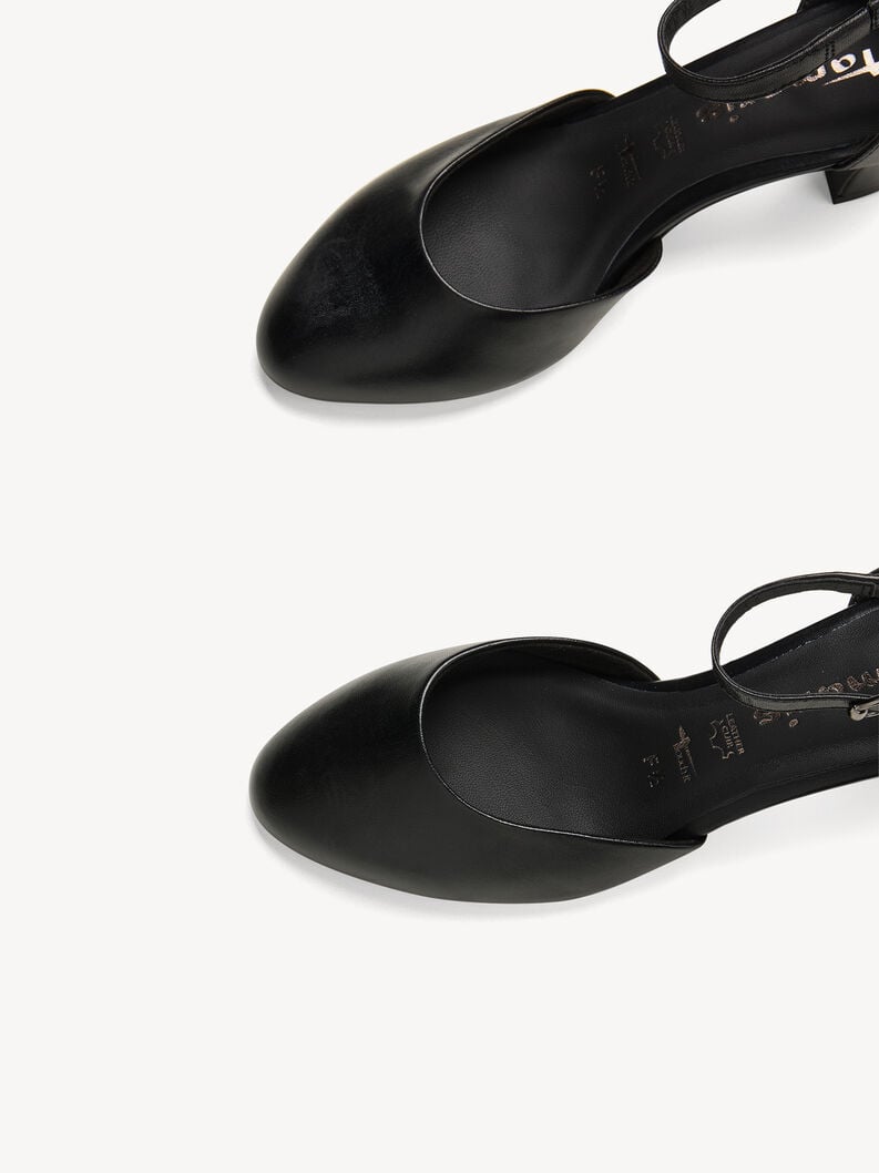 Tamaris Lederpumps - Schwarz