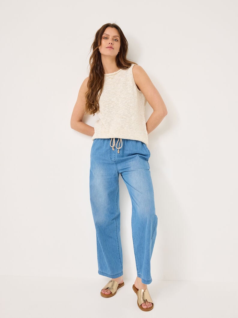 Tamaris Lederpantolette - Gold