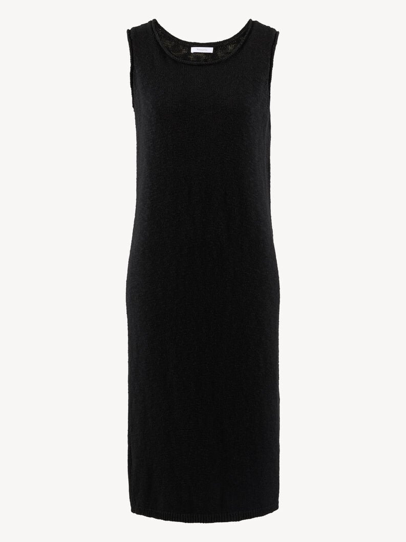 Tamaris Strickkleid - Schwarz