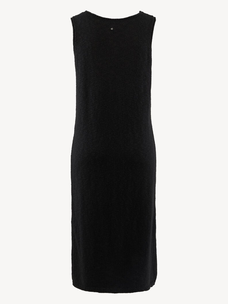 Tamaris Strickkleid - Schwarz