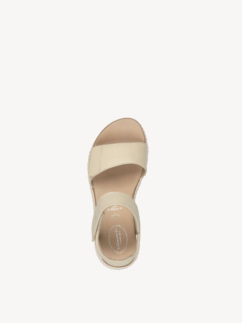Tamaris Ledersandale - Beige