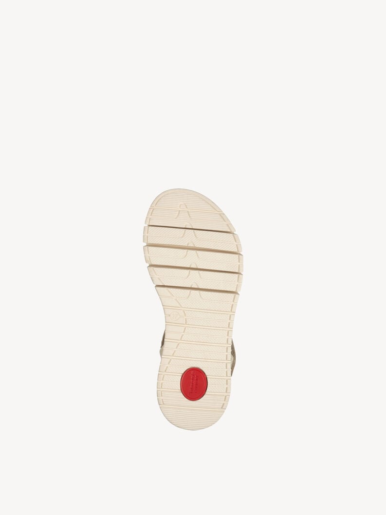 Tamaris Ledersandale - Beige