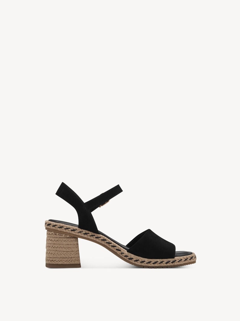 Tamaris Ledersandalette - Schwarz
