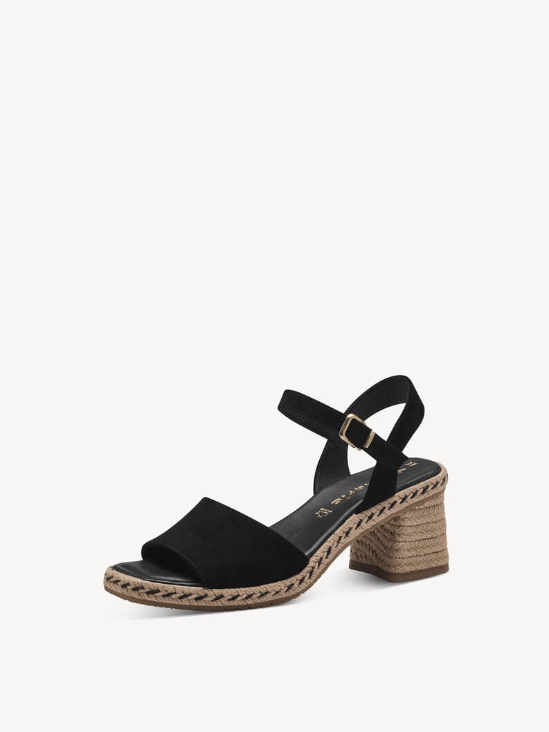 Tamaris Ledersandalette - Schwarz