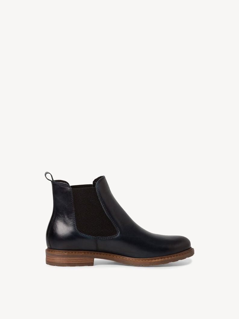 Tamaris Leder Chelsea Boot - Blau