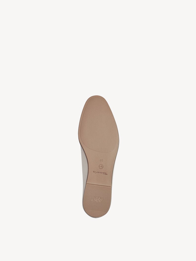 Tamaris Lederslipper - Beige