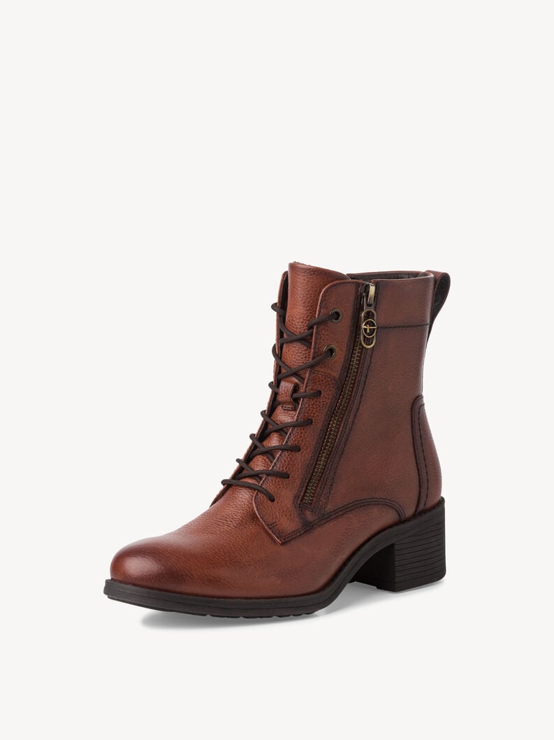 Tamaris Lederstiefelette - Braun