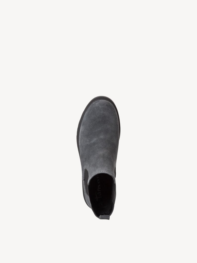 Tamaris Leder Chelsea Boot - Grau