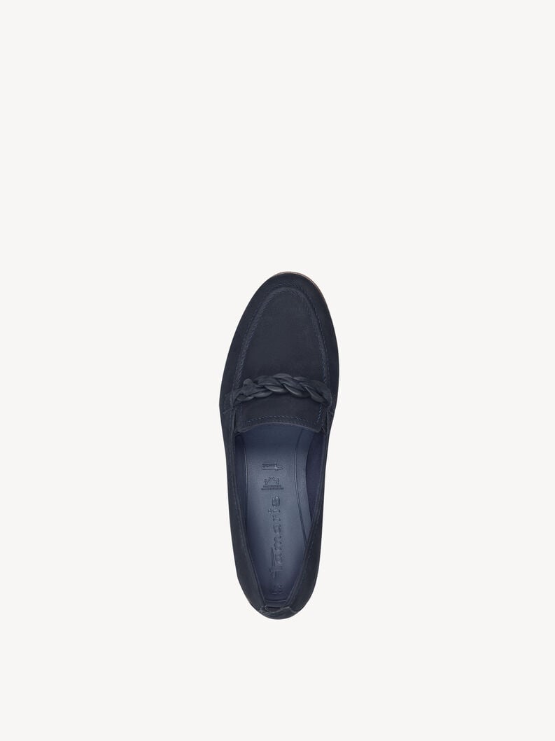 Tamaris Lederslipper - Blau