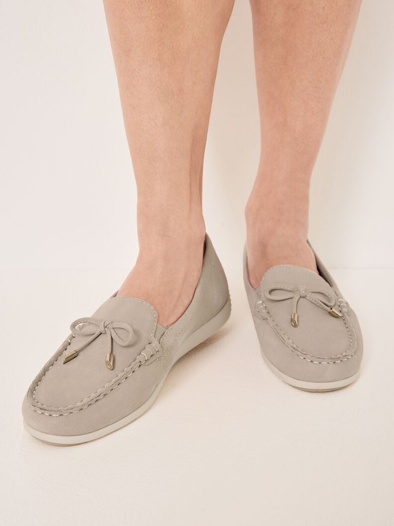 Tamaris Lederslipper - Braun