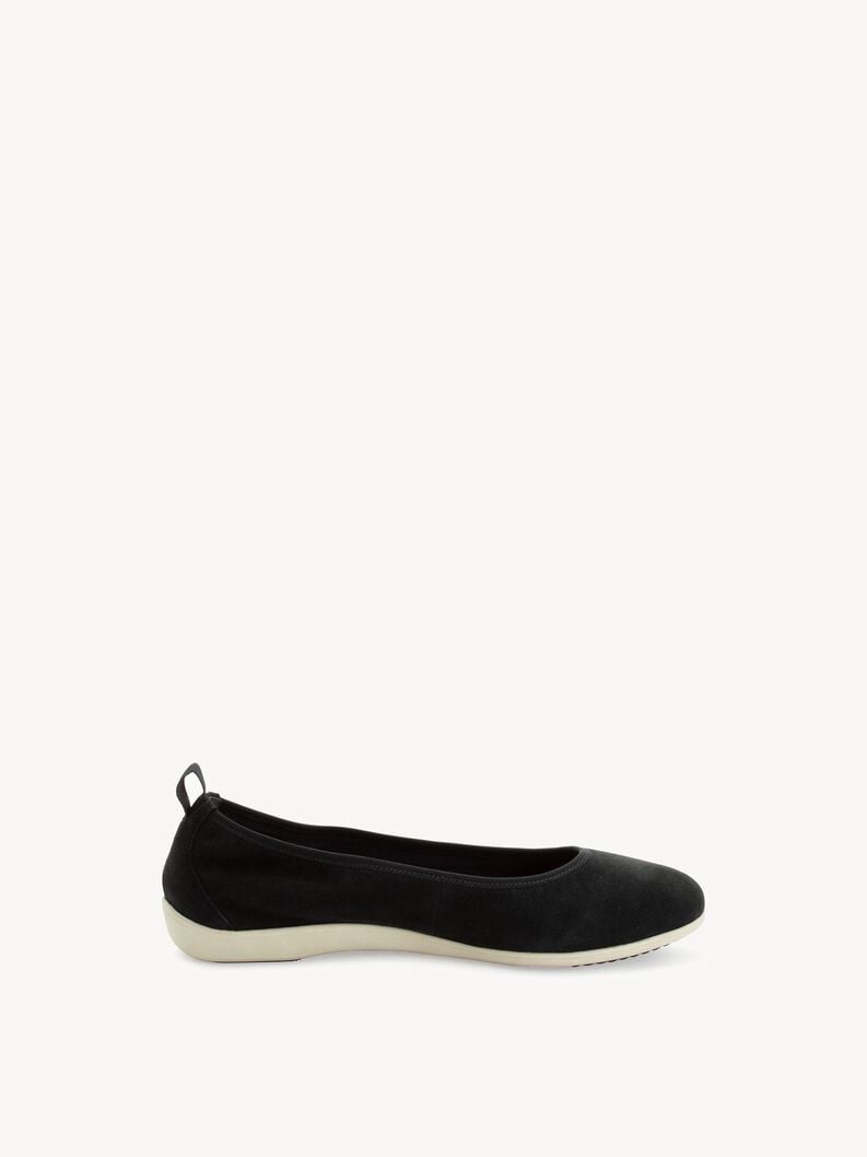 Tamaris Lederballerina - Blau