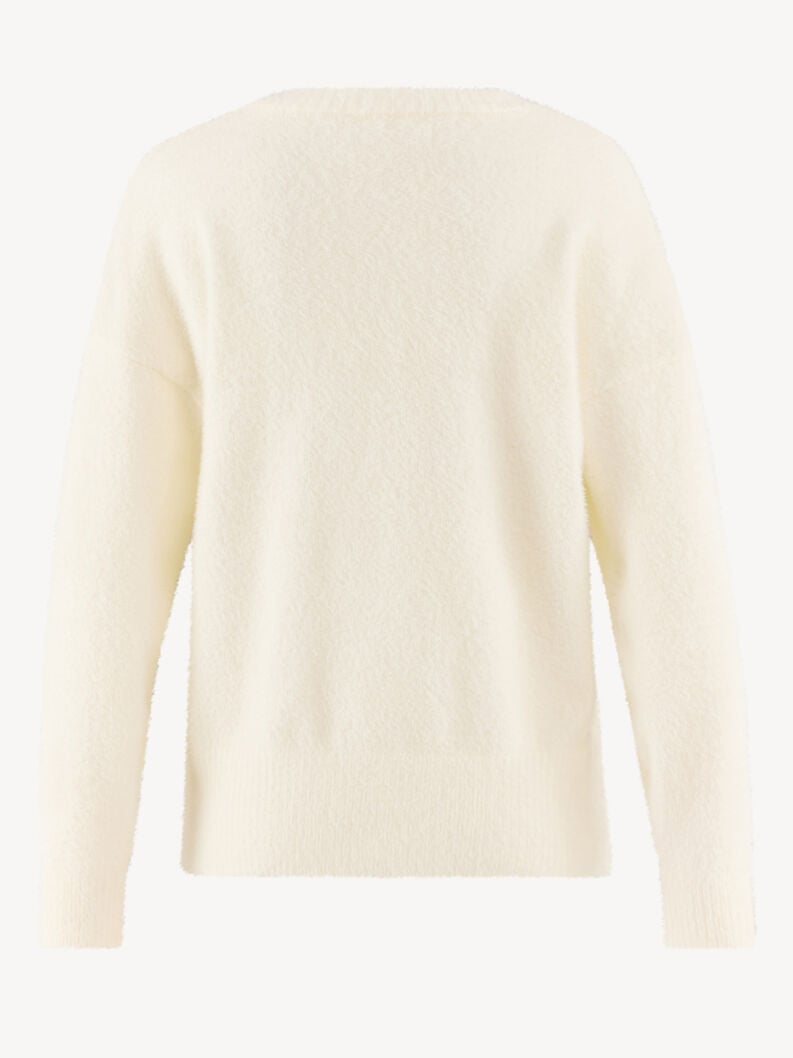Tamaris Strickpullover - Weiß
