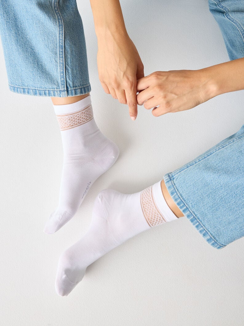 Tamaris Socken 2er-pack - Weiß