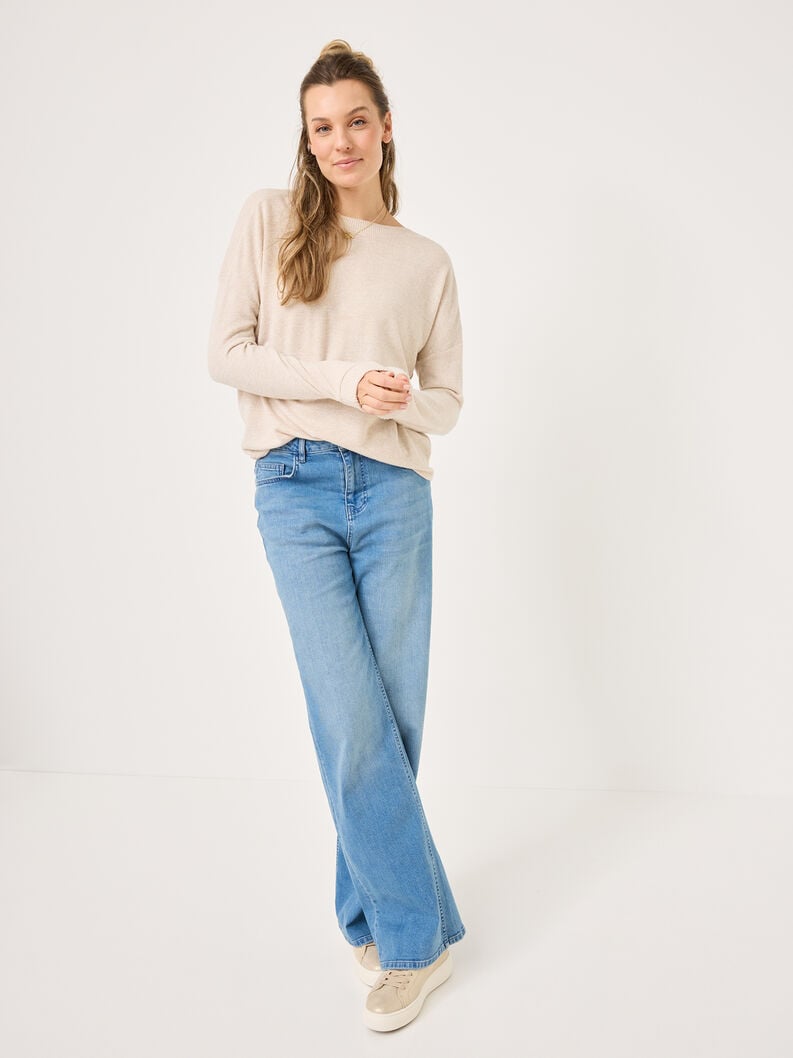 Tamaris Langarmshirt - Beige