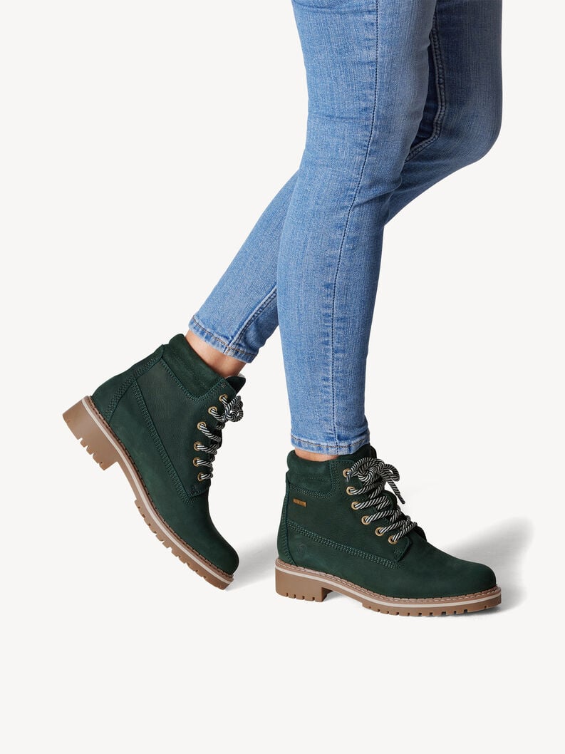 Tamaris Stiefelette - Grün Warmfutter