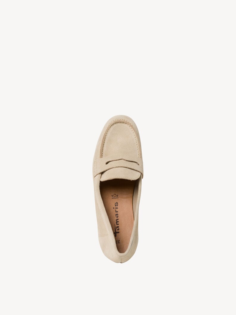 Tamaris Ledermoccassin - Beige