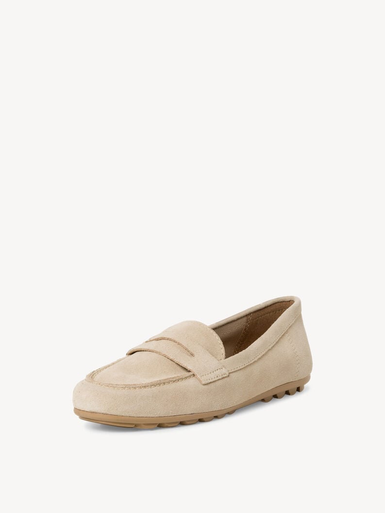 Tamaris Ledermoccassin - Beige
