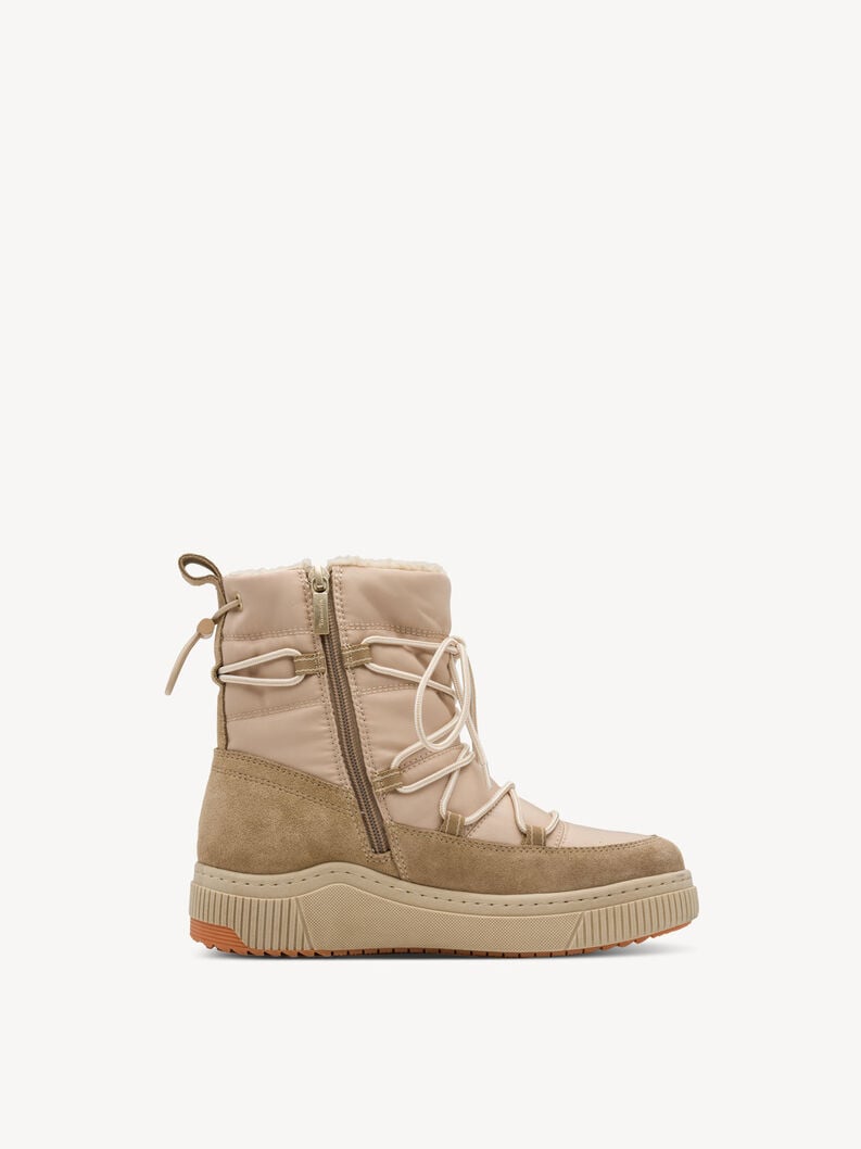 Tamaris Stiefelette - Beige Warmfutter