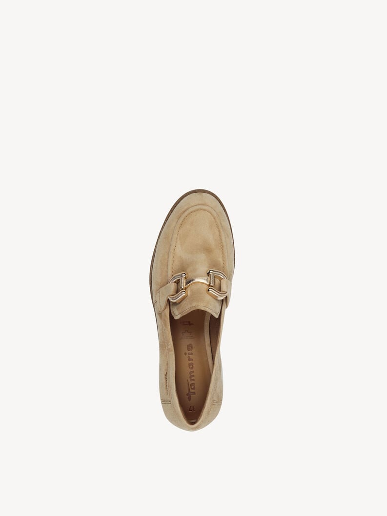 Tamaris Lederslipper - Braun