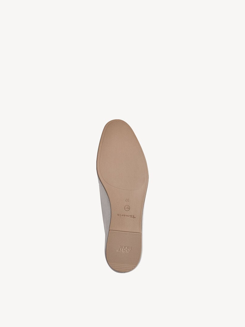 Tamaris Lederslipper - Silber