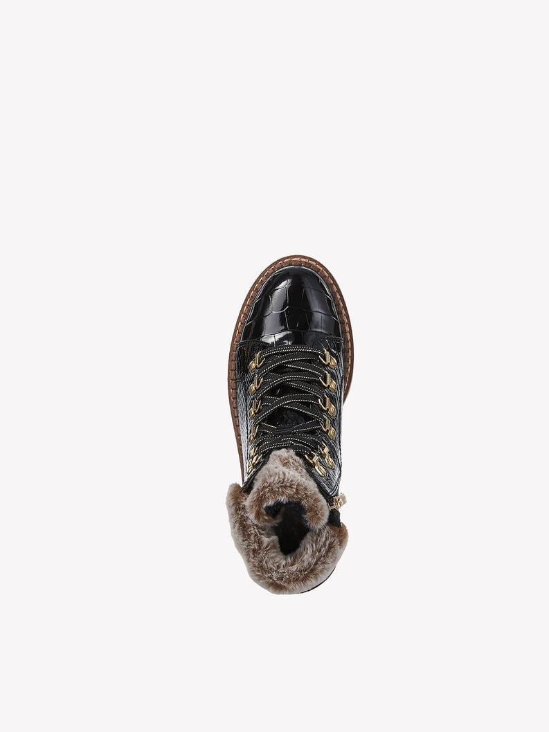 Tamaris Stiefelette - Schwarz Warmfutter