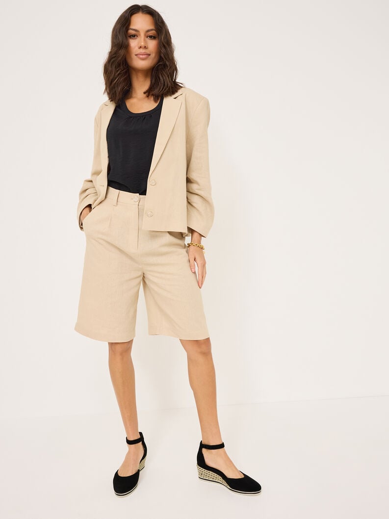 Tamaris Lederkeilpumps - Schwarz