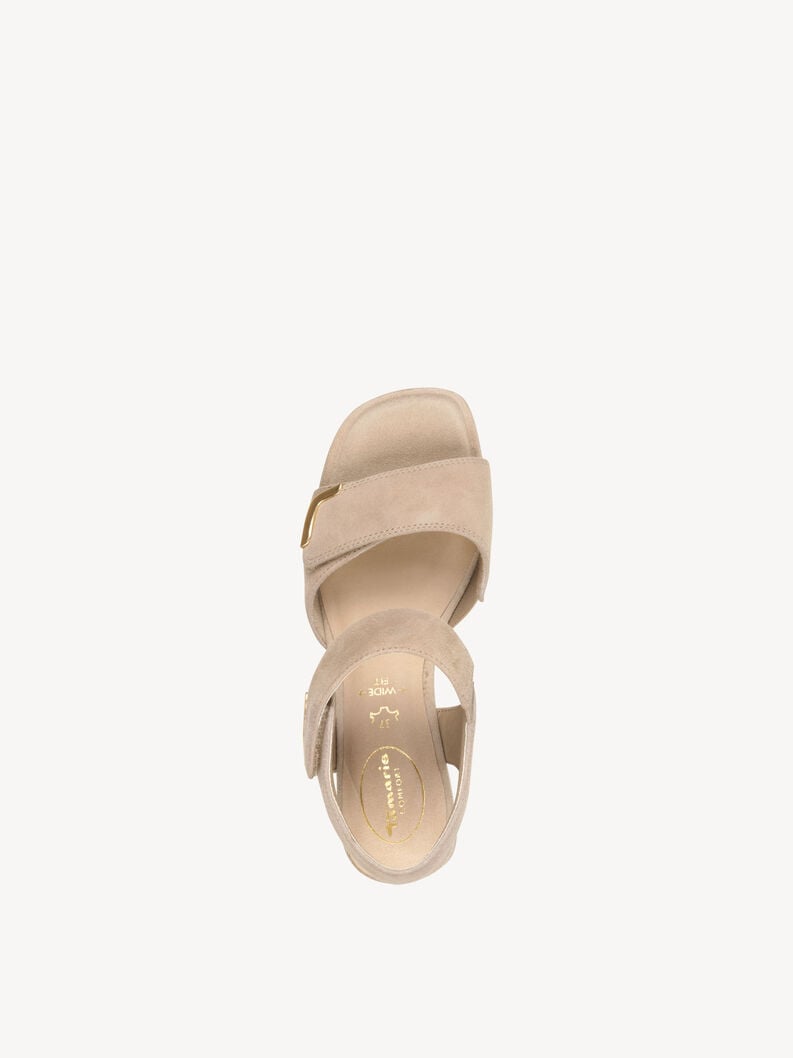 Tamaris Ledersandalette - Braun