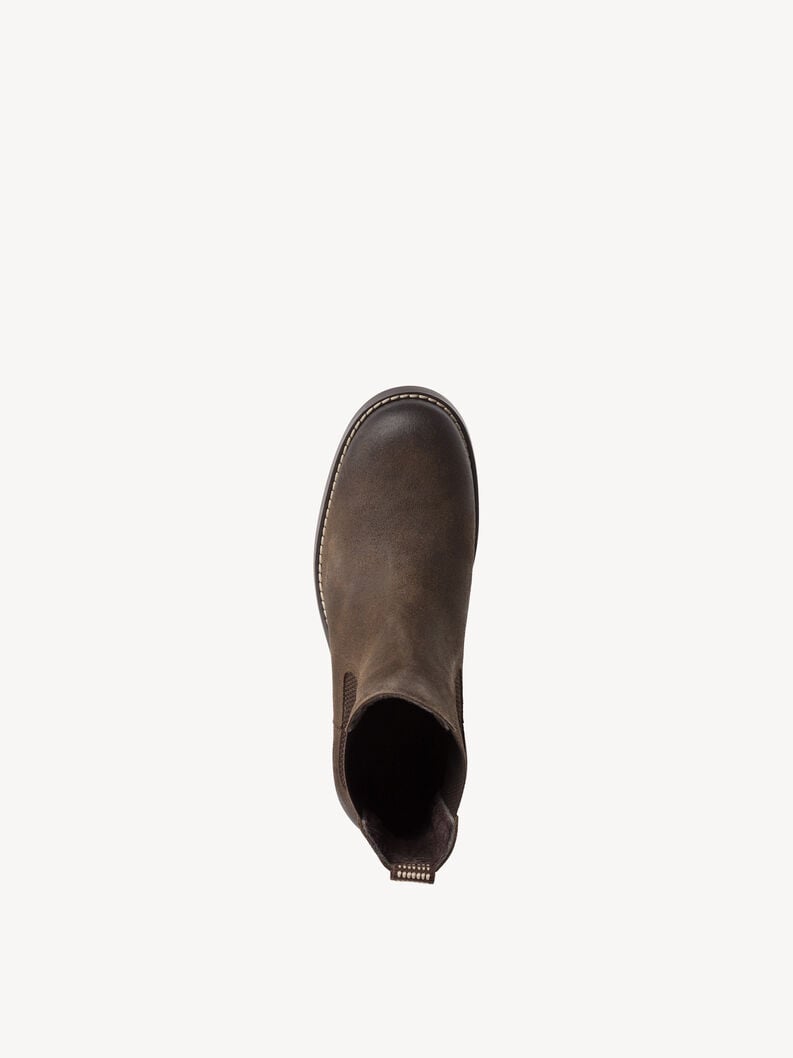 Tamaris Leder Chelsea Boot - Braun