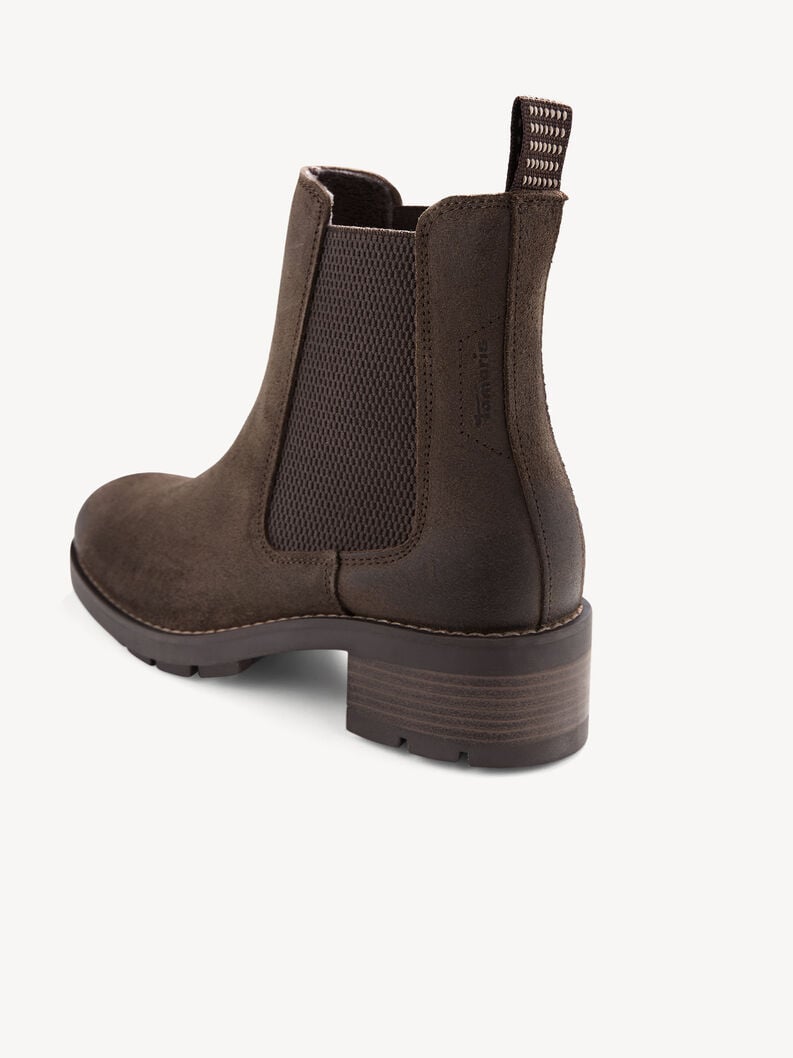 Tamaris Leder Chelsea Boot - Braun