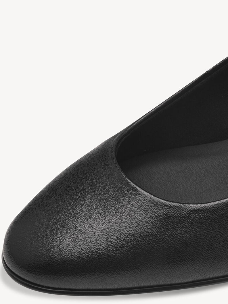 Tamaris Lederpumps - Schwarz