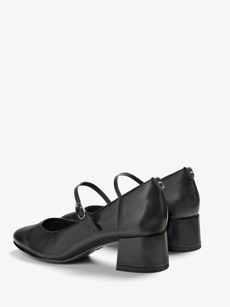 Tamaris Lederpumps - Schwarz