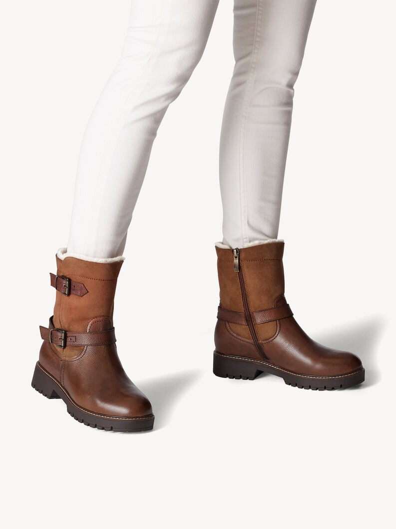 Tamaris Stiefelette - Braun Warmfutter