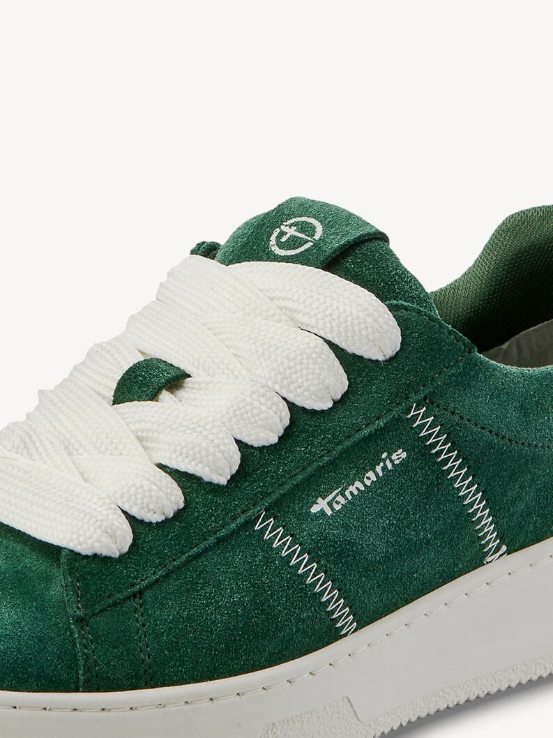 Tamaris Ledersneaker - Grün