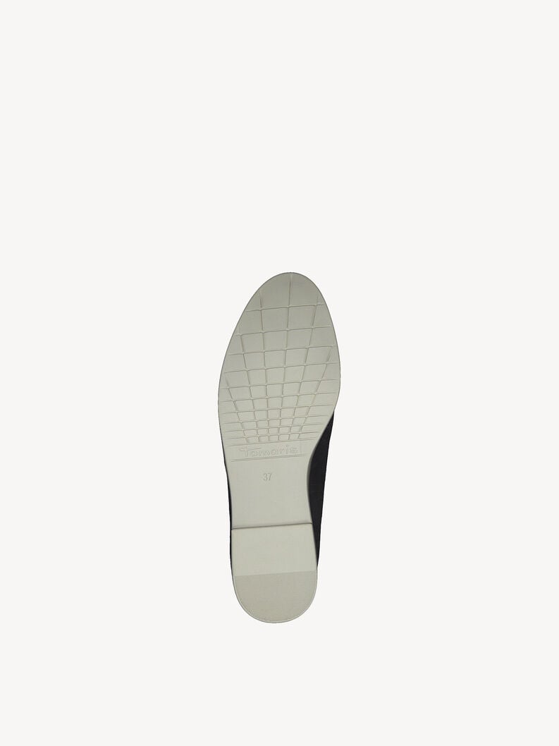 Tamaris Lederslipper - Schwarz