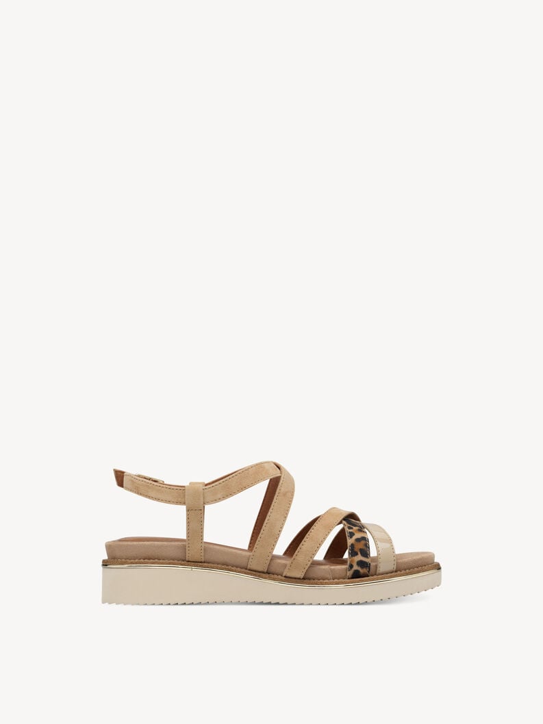 Tamaris Ledersandalette - Beige