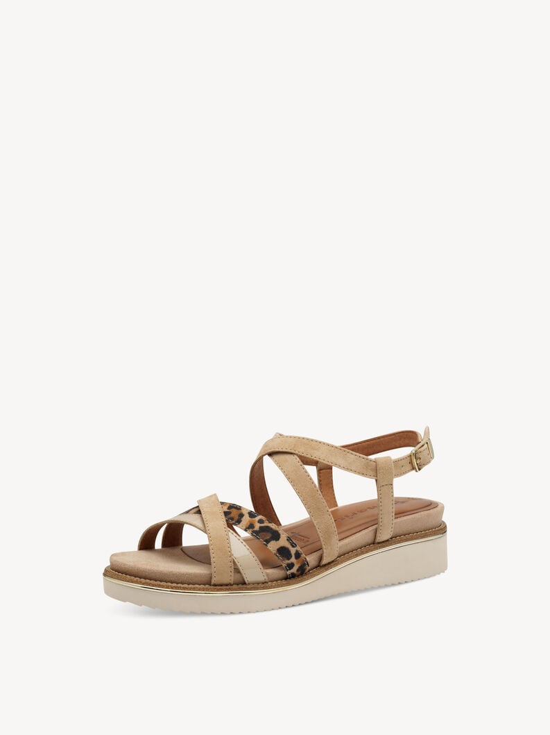 Tamaris Ledersandalette - Beige