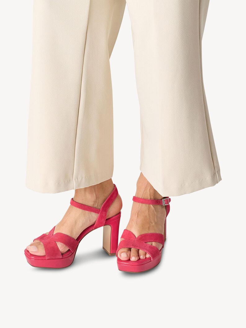 Tamaris Ledersandalette - Pink