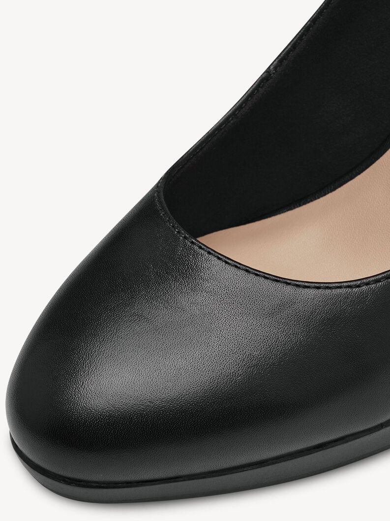 Tamaris Lederpumps - Schwarz