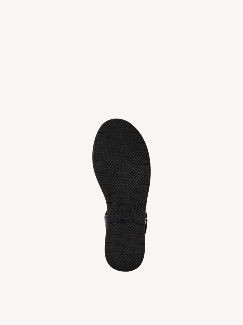 Tamaris Ledersandalette - Schwarz