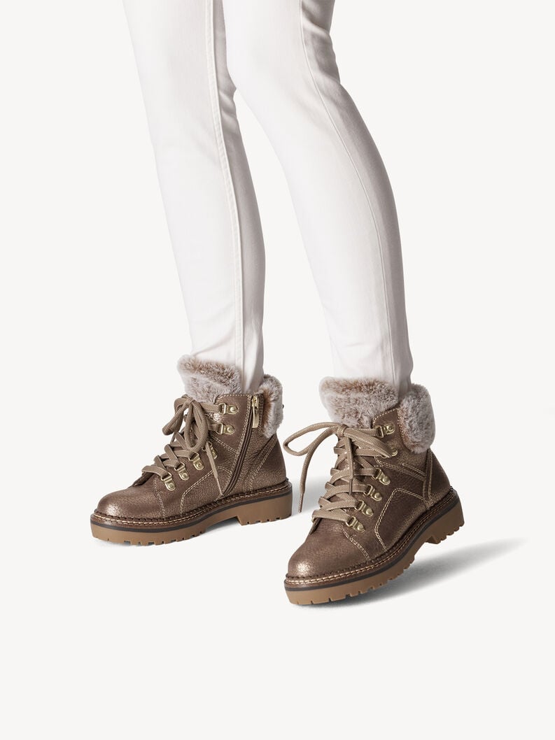 Tamaris Stiefelette - Metallic Warmfutter