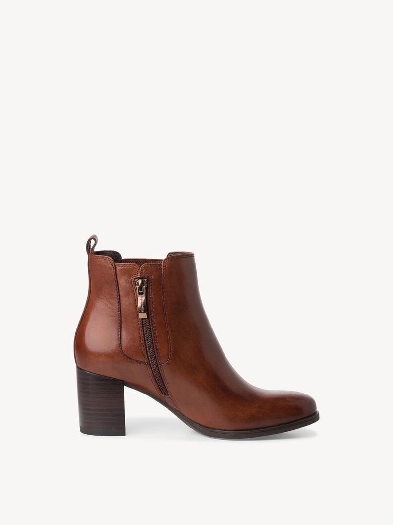 Tamaris Leder Chelsea Boot - Braun