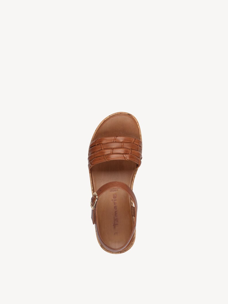 Tamaris Ledersandalette - Braun