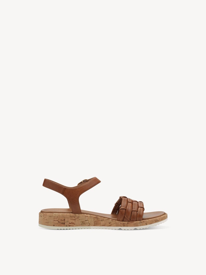 Tamaris Ledersandalette - Braun