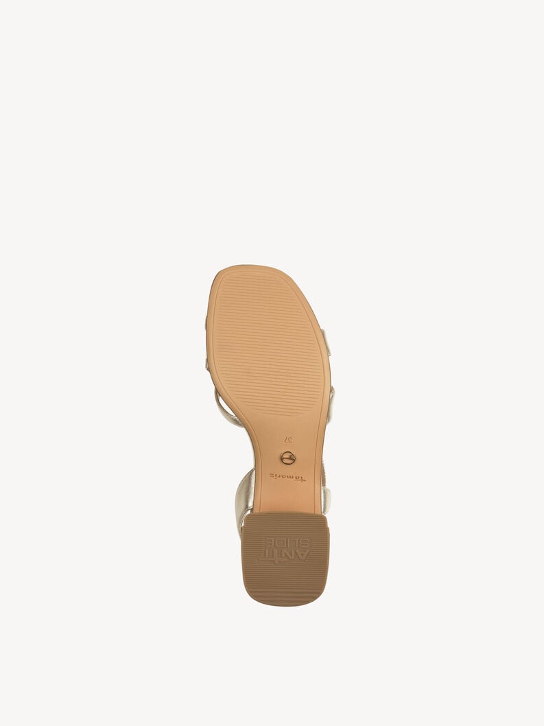 Tamaris Ledersandalette - Gold