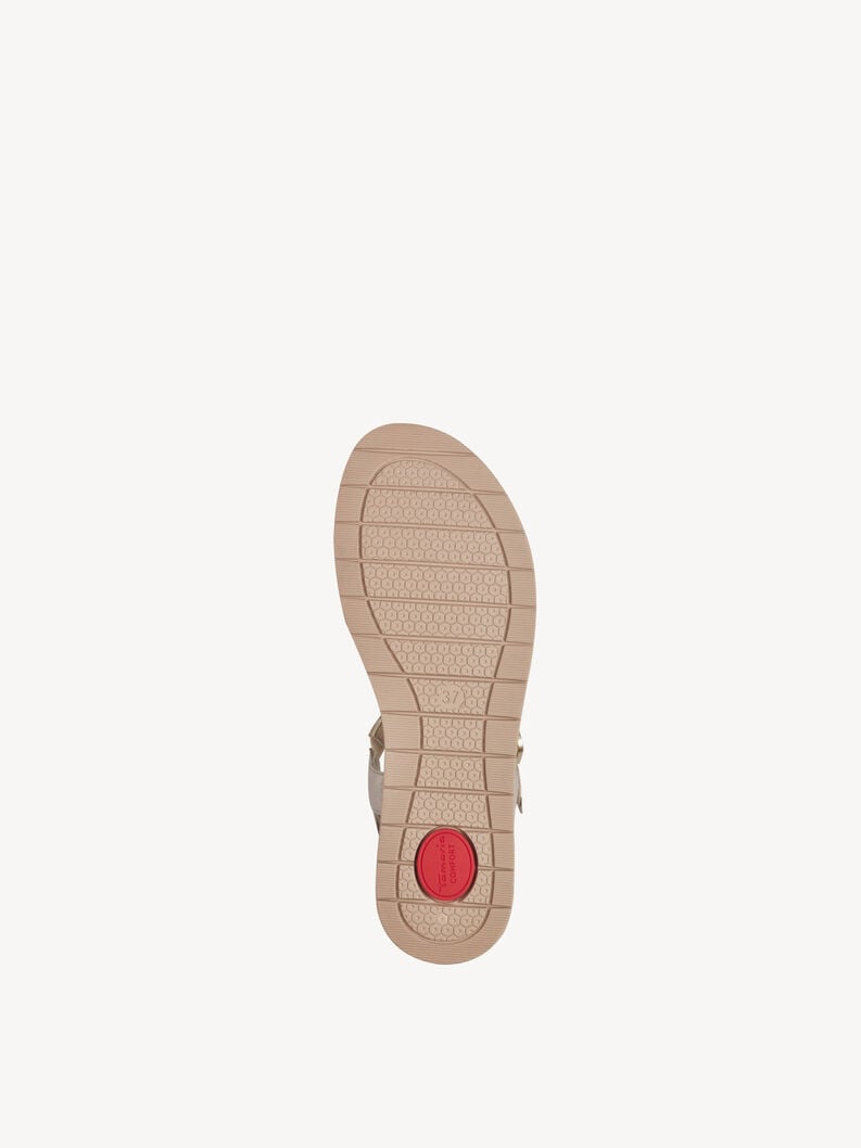 Tamaris Ledersandalette - Gold