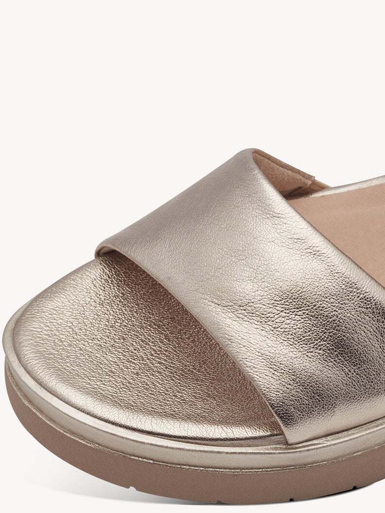 Tamaris Ledersandalette - Gold