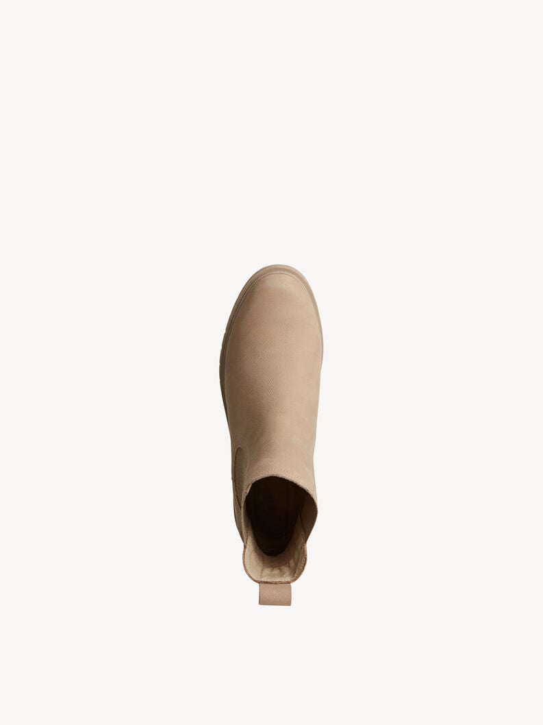 Tamaris Leder Chelsea Boot - Beige
