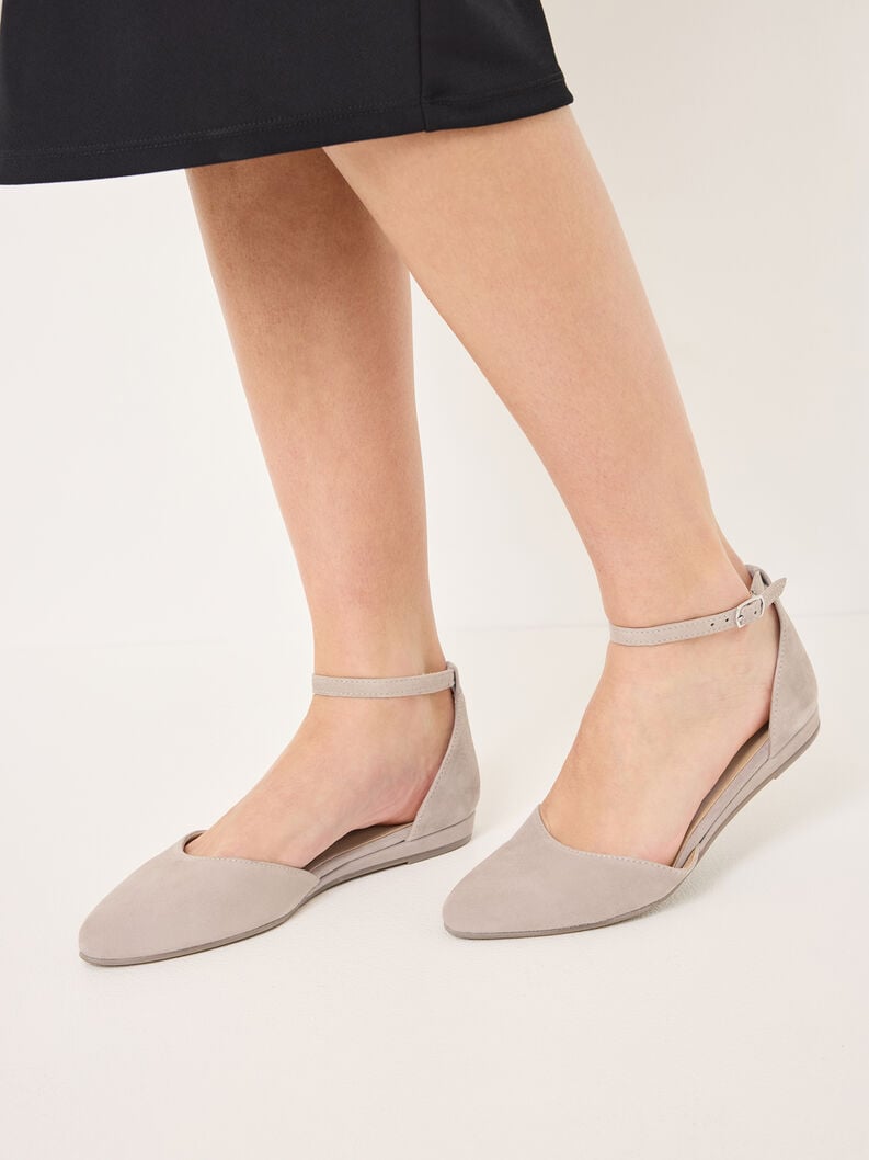 Tamaris Lederballerina - Beige