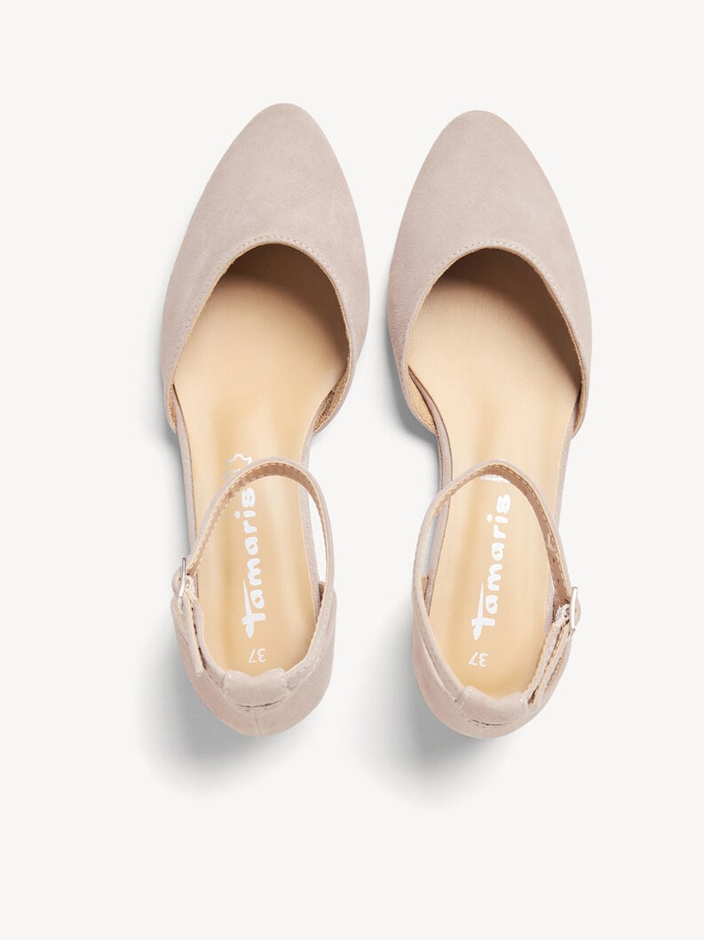 Tamaris Lederballerina - Beige
